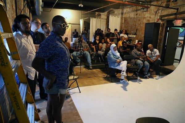 Directing Actors Gym at the Bakery Studios in Hoboken. Watching the artists perform. A Matt Williams Production. Our special guest were Stephen Hill, and Tony Clomax